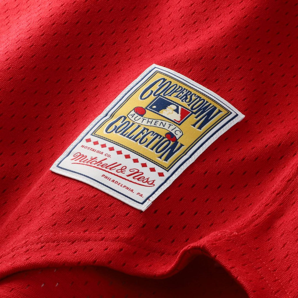 Barry Larkin Cincinnati Reds Mitchell & Ness Authentic Batting Practice Jersey - Red | MLB Fan Gear
