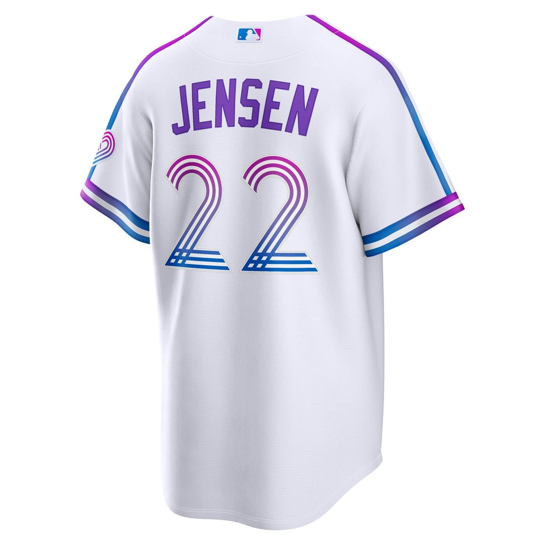 Carter Jensen Kansas City Royals Nike 2026 City Connect Stadium Jersey - White | MLB Fan Gear