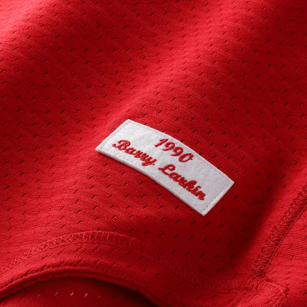 Barry Larkin Cincinnati Reds Mitchell & Ness Authentic Batting Practice Jersey - Red | MLB Fan Gear