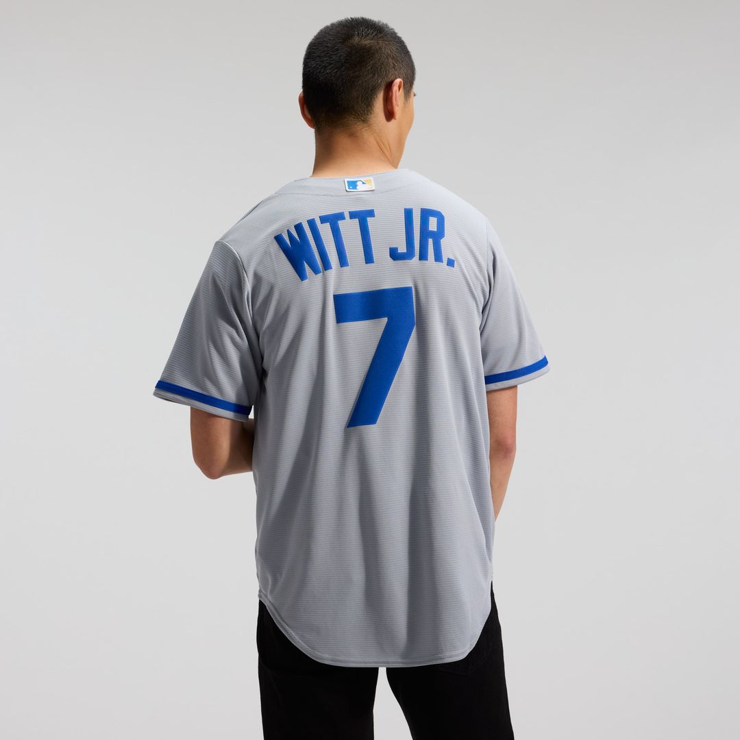Bobby Witt Jr. Kansas City Royals Nike Alternate 2 Replica Jersey - Rush Blue | MLB Fan Gear