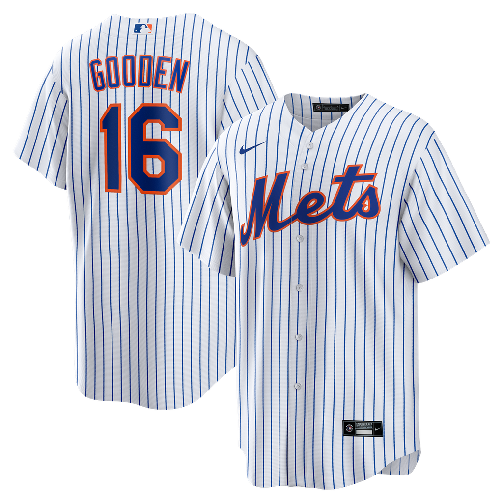 Dwight Gooden New York Mets Nike Home Retired Player Replica Jersey - White | MLB Fan Gear