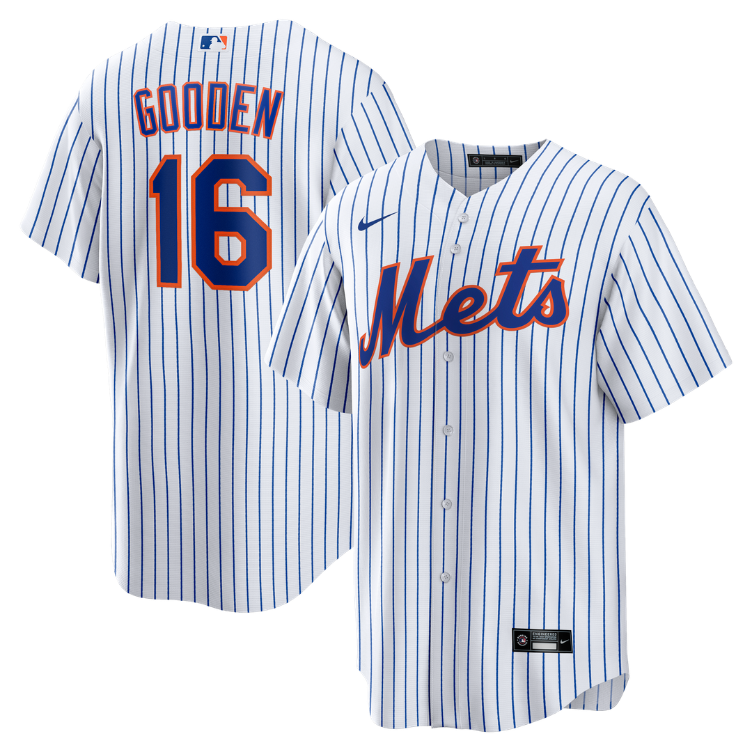 Dwight Gooden New York Mets Nike Home Retired Player Replica Jersey - White | MLB Fan Gear
