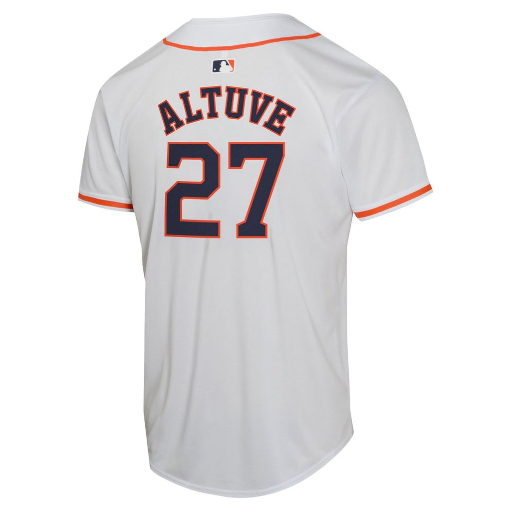 Jose Altuve Houston Astros Nike Youth Home Game Player Jersey - White | MLB Fan Gear