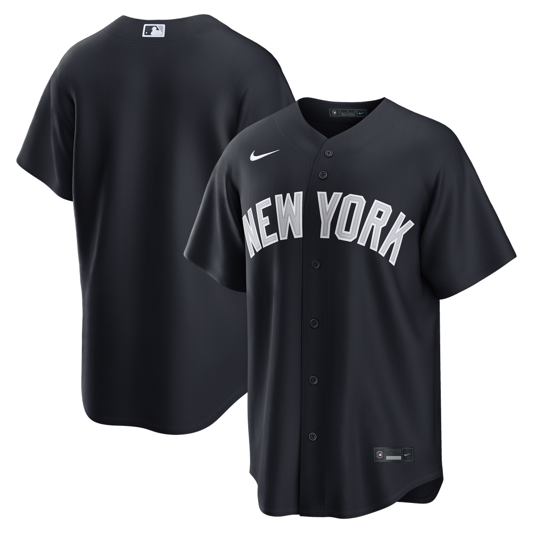 New York Yankees Nike Alternate Replica Jersey - Navy | MLB Fan Gear