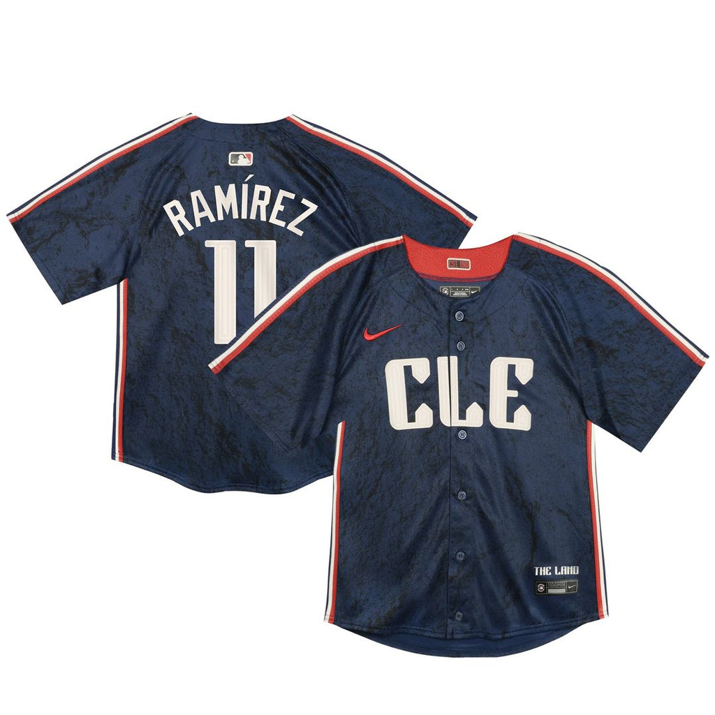 Jose Ramirez Cleveland Guardians Nike Toddler 2024 City Connect Limited Jersey - Navy | MLB Fan Gear