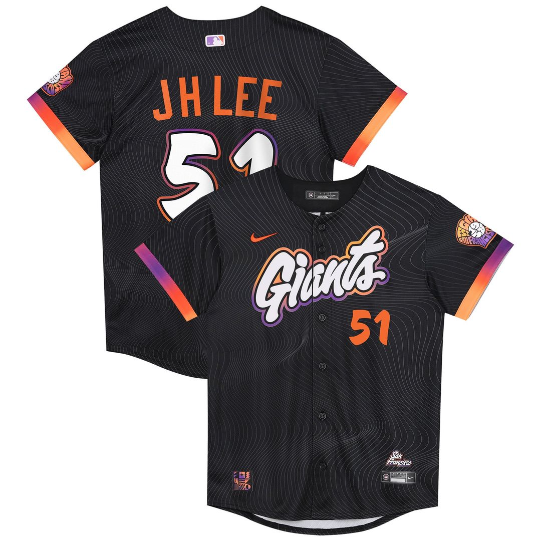 Jung Hoo Lee San Francisco Giants Nike Preschool 2025 City Connect Limited Player Jersey - Anthracite | MLB Fan Gear