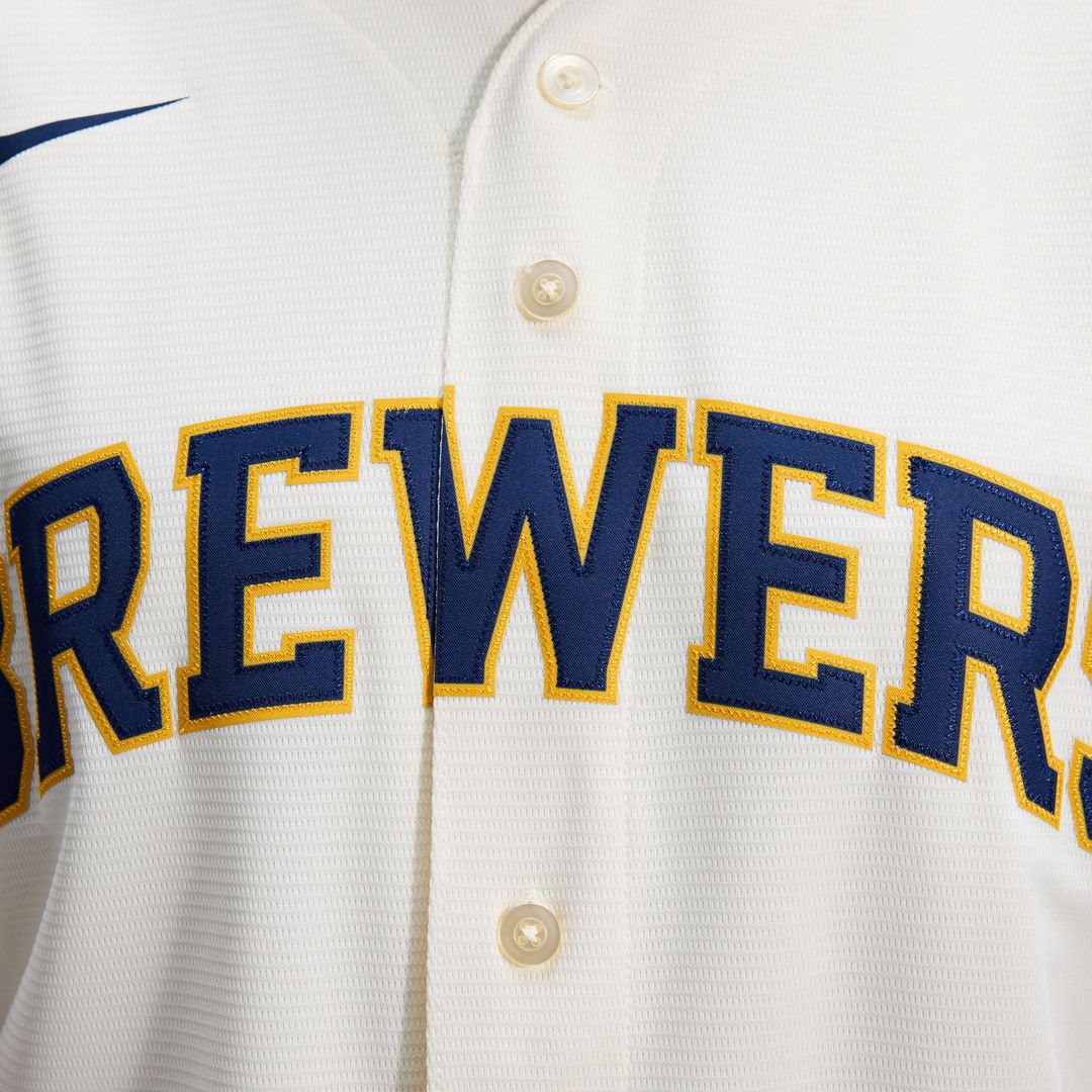 Milwaukee Brewers Nike Alternate Replica Team Jersey - Navy | MLB Fan Gear