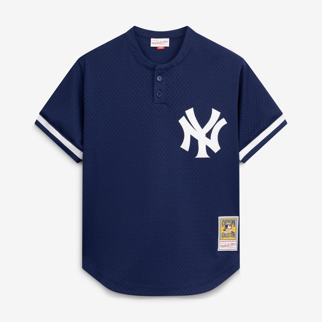Don Mattingly New York Yankees Mitchell & Ness Authentic Batting Practice Jersey - Navy | MLB Fan Gear