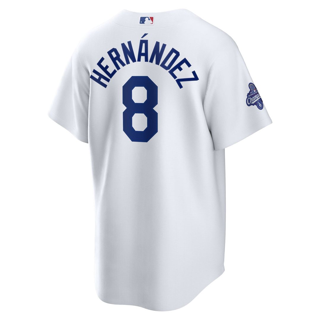 Enrique Hernández Los Angeles Dodgers Nike Home 2025 World Series Champions Replica Jersey - White | MLB Fan Gear
