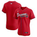 Atlanta Braves Nike Alternate Elite Jersey - Red | MLB Fan Gear