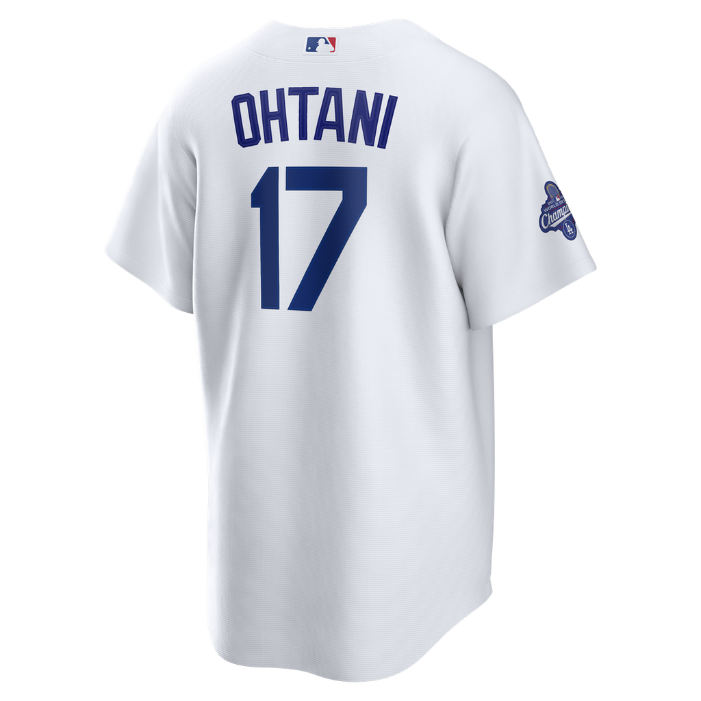 Shohei Ohtani Los Angeles Dodgers Nike 2025 World Series Champions Home Replica Jersey - White | MLB Fan Gear