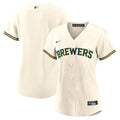Milwaukee Brewers Nike Women's Home Replica Team Jersey - Cream | MLB Fan Gear