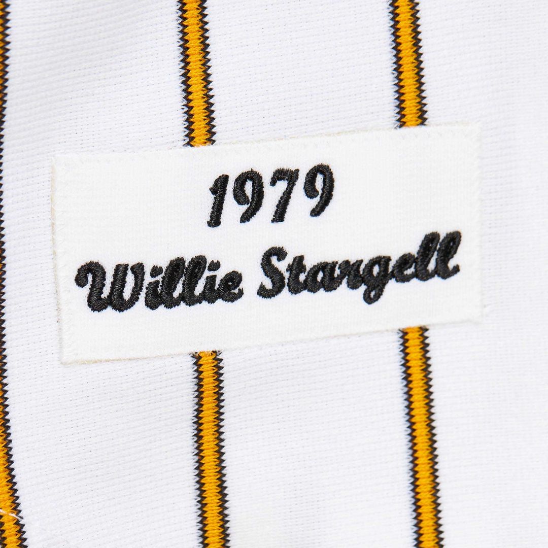 Willie Stargell Pittsburgh Pirates Mitchell & Ness 1979 Throwback Authentic Jersey - Gold | MLB Fan Gear
