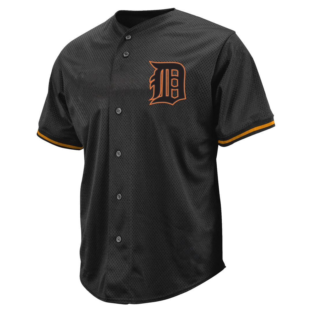 Tarik Skubal Detroit Tigers Profile Big & Tall Pop Fashion Jersey - Black | MLB Fan Gear