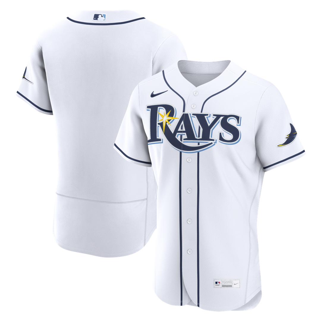 Tampa Bay Rays Nike Home Authentic Jersey - White | MLB Fan Gear
