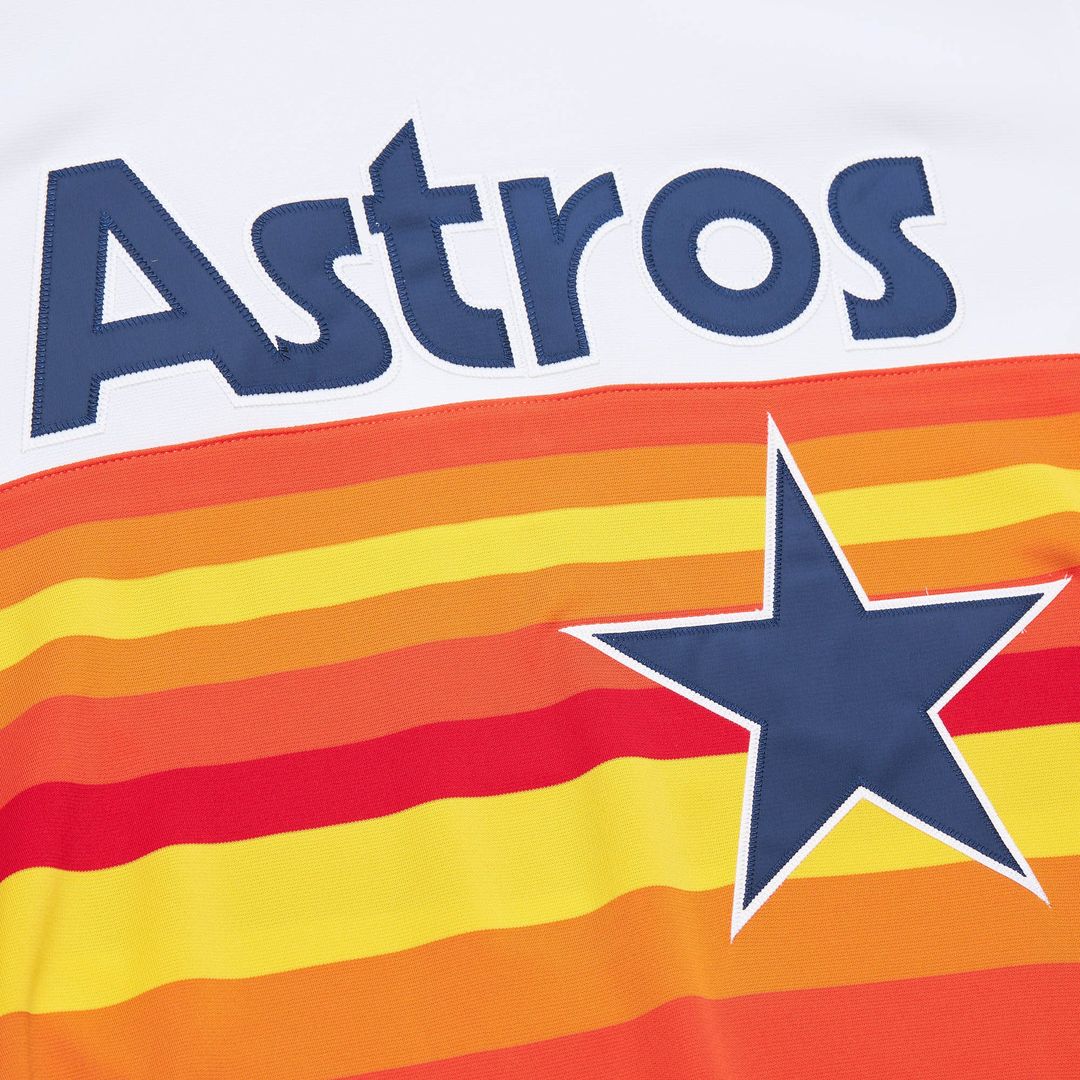 Lance Berkman Houston Astros Mitchell & Ness 2004 Cooperstown Collection Authentic Throwback Jersey - White | MLB Fan Gear