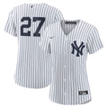 Giancarlo Stanton New York Yankees Nike Women's Home Replica Player Jersey - White | MLB Fan Gear
