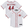 Elly De La Cruz Cincinnati Reds Nike Toddler Home Replica Player Jersey - White | MLB Fan Gear