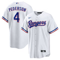 Joc Pederson Texas Rangers Nike Home Replica Jersey - White | MLB Fan Gear