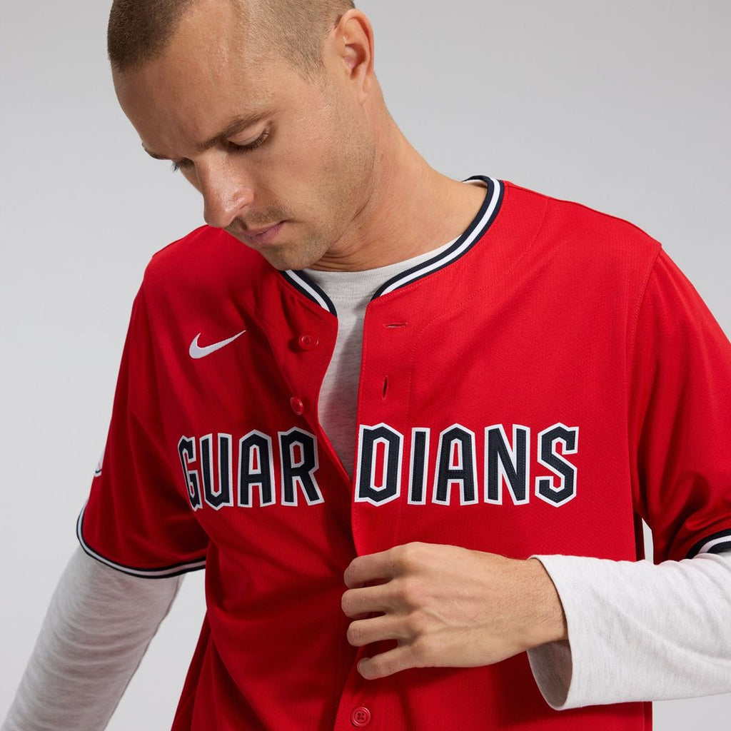 Cleveland Guardians Nike Alternate Limited Jersey - Red | MLB Fan Gear
