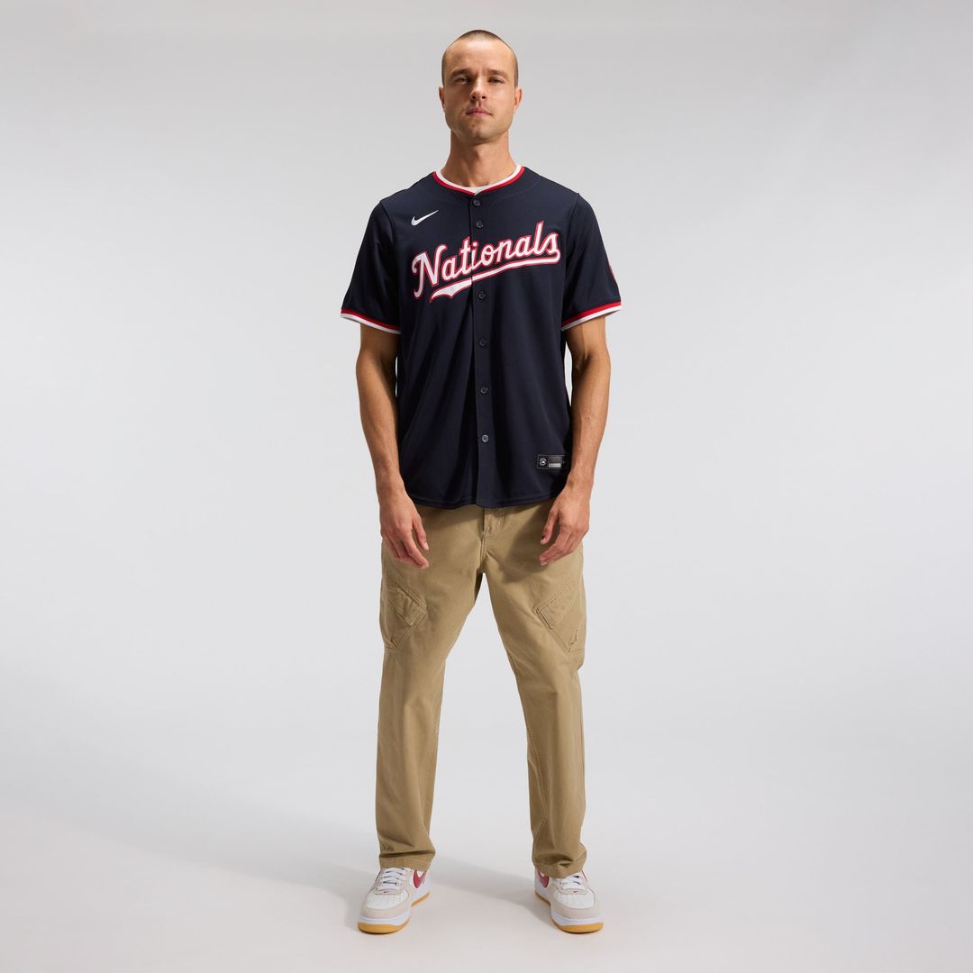 James Wood Washington Nationals Nike Alternate Limited Player Jersey - Navy | MLB Fan Gear