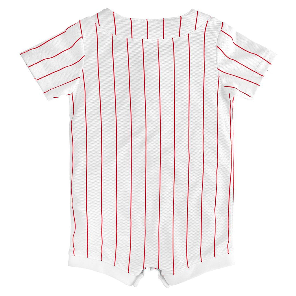 Philadelphia Phillies Nike Newborn Home Replica Romper Jersey - White | MLB Fan Gear