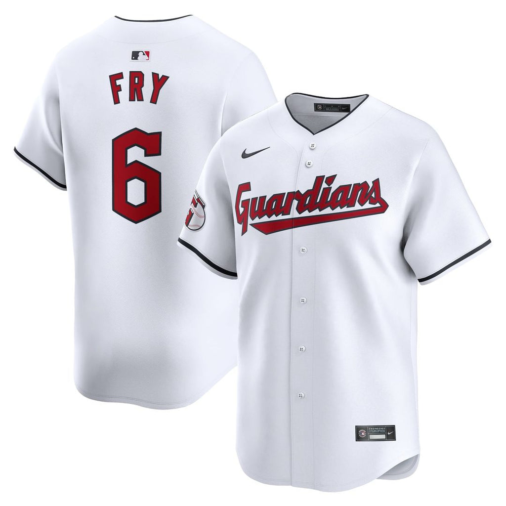 David Fry Cleveland Guardians Nike Home Limited Player Jersey - White | MLB Fan Gear
