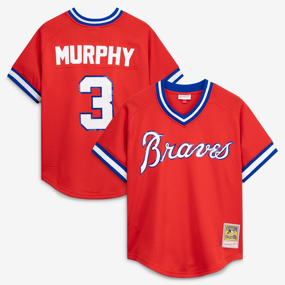 Dale Murphy Atlanta Braves Mitchell & Ness Authentic Batting Practice Jersey - Royal | MLB Fan Gear