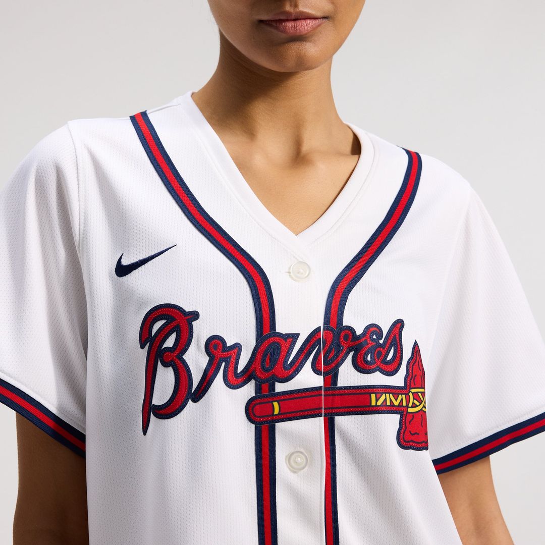 Atlanta Braves Nike Women's Home Limited Jersey - White | MLB Fan Gear