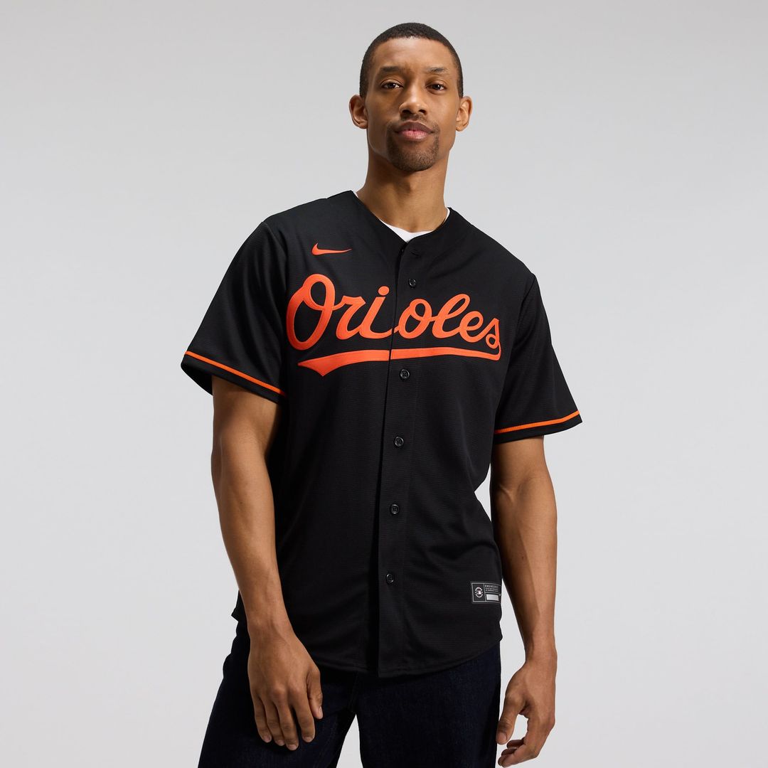 Baltimore Orioles Nike Alternate Replica Team Jersey - Black | MLB Fan Gear