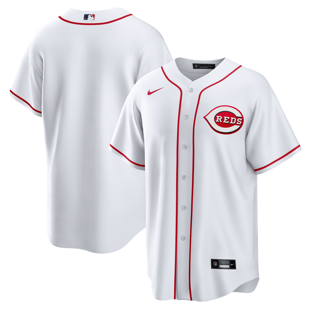 Cincinnati Reds Nike Home Big & Tall Replica Jersey - White | MLB Fan Gear