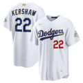 Clayton Kershaw Los Angeles Dodgers Nike 2026 Gold Collection Stadium Jersey - White | MLB Fan Gear