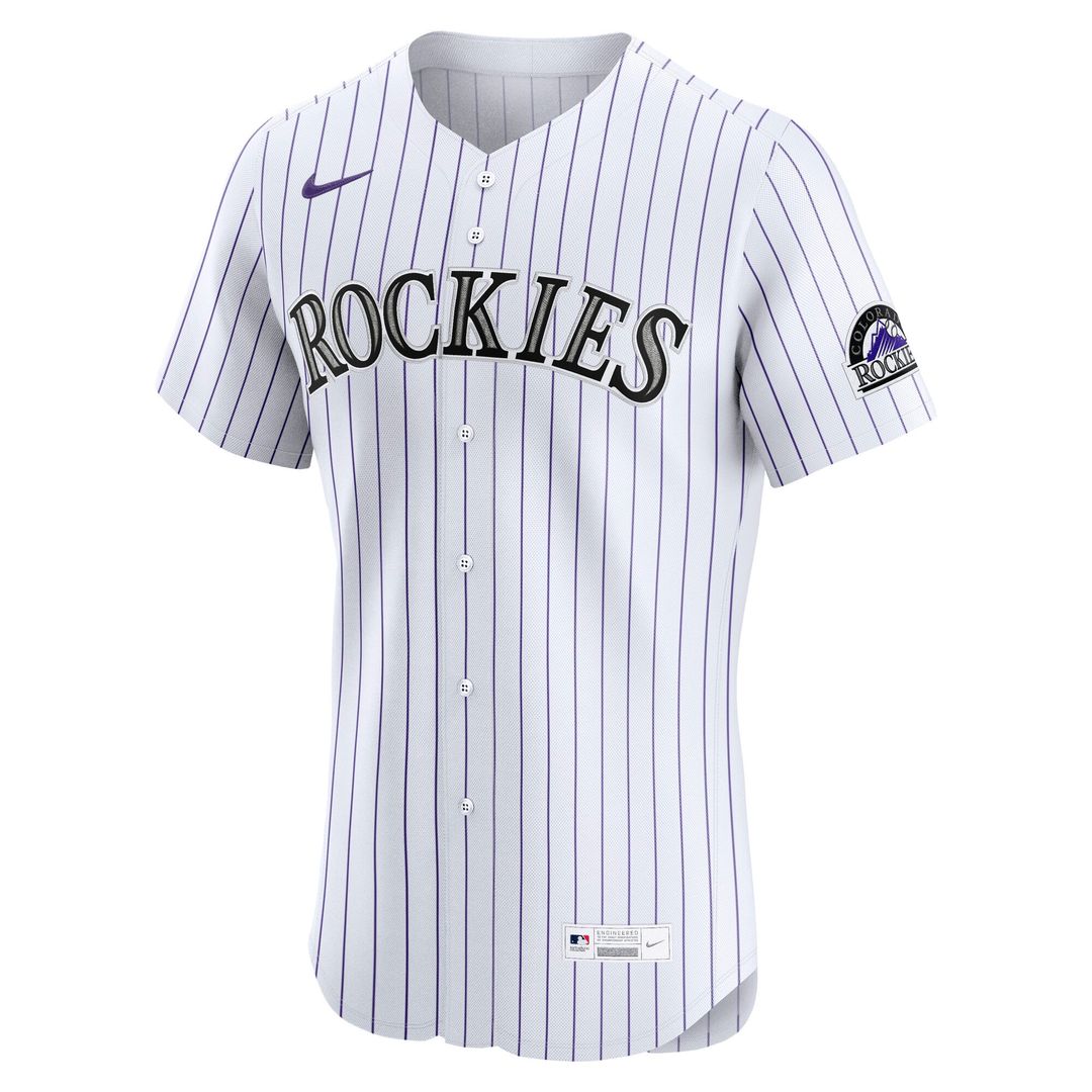 Colorado Rockies Nike Home Elite Jersey - White | MLB Fan Gear