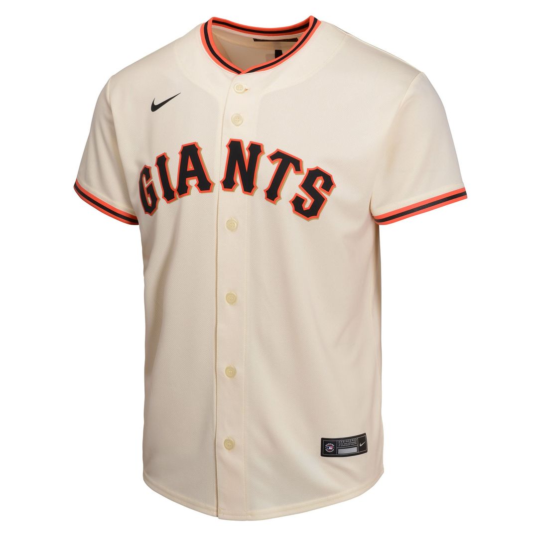 Rafael Devers San Francisco Giants Nike Youth Home Player Game Jersey - Cream | MLB Fan Gear