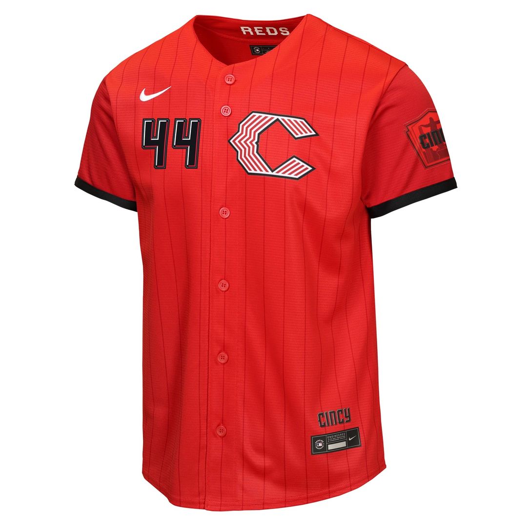 Elly De La Cruz Cincinnati Reds Nike Youth 2026 City Connect Stadium Jersey - Red | MLB Fan Gear