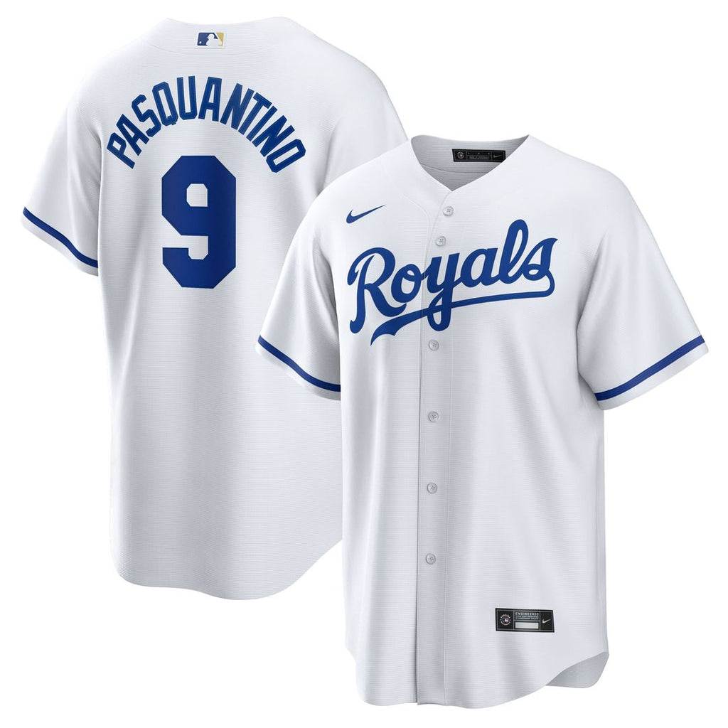 Vinnie Pasquantino Kansas City Royals Nike Home Replica Jersey - White | MLB Fan Gear