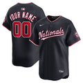 Washington Nationals Nike Alternate Limited Custom Jersey - Navy | MLB Fan Gear