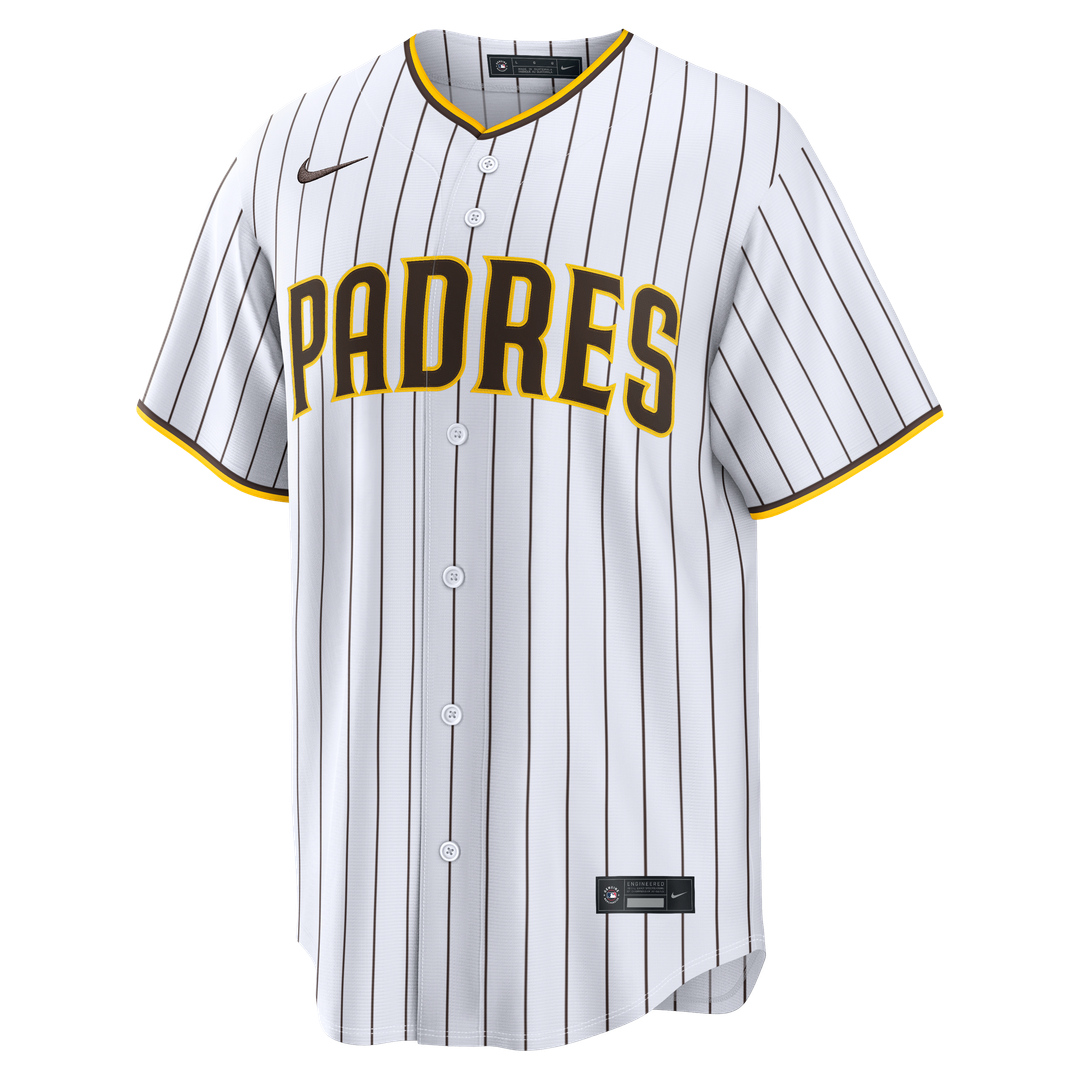San Diego Padres Nike Home Replica Custom Jersey - White | MLB Fan Gear
