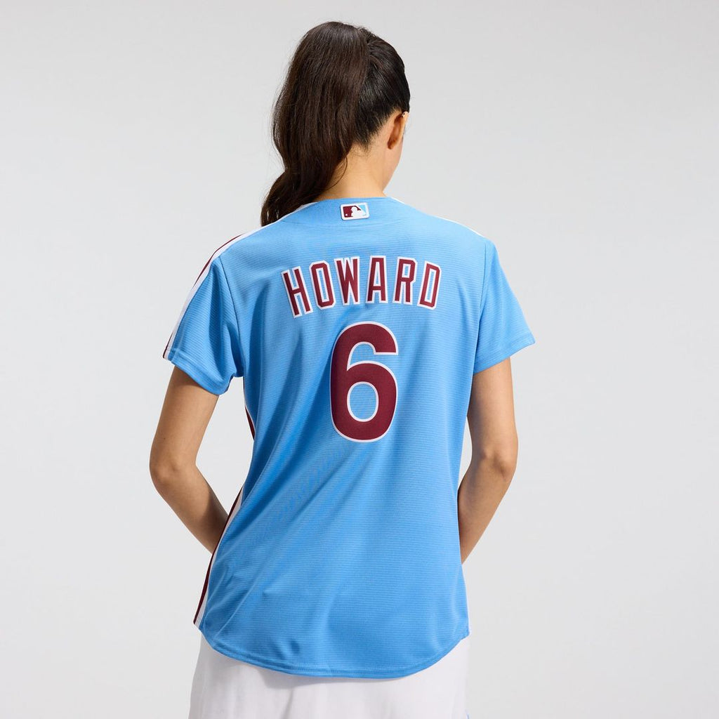 Ryan Howard Philadelphia Phillies Nike Women's Replica Jersey - Light Blue | MLB Fan Gear