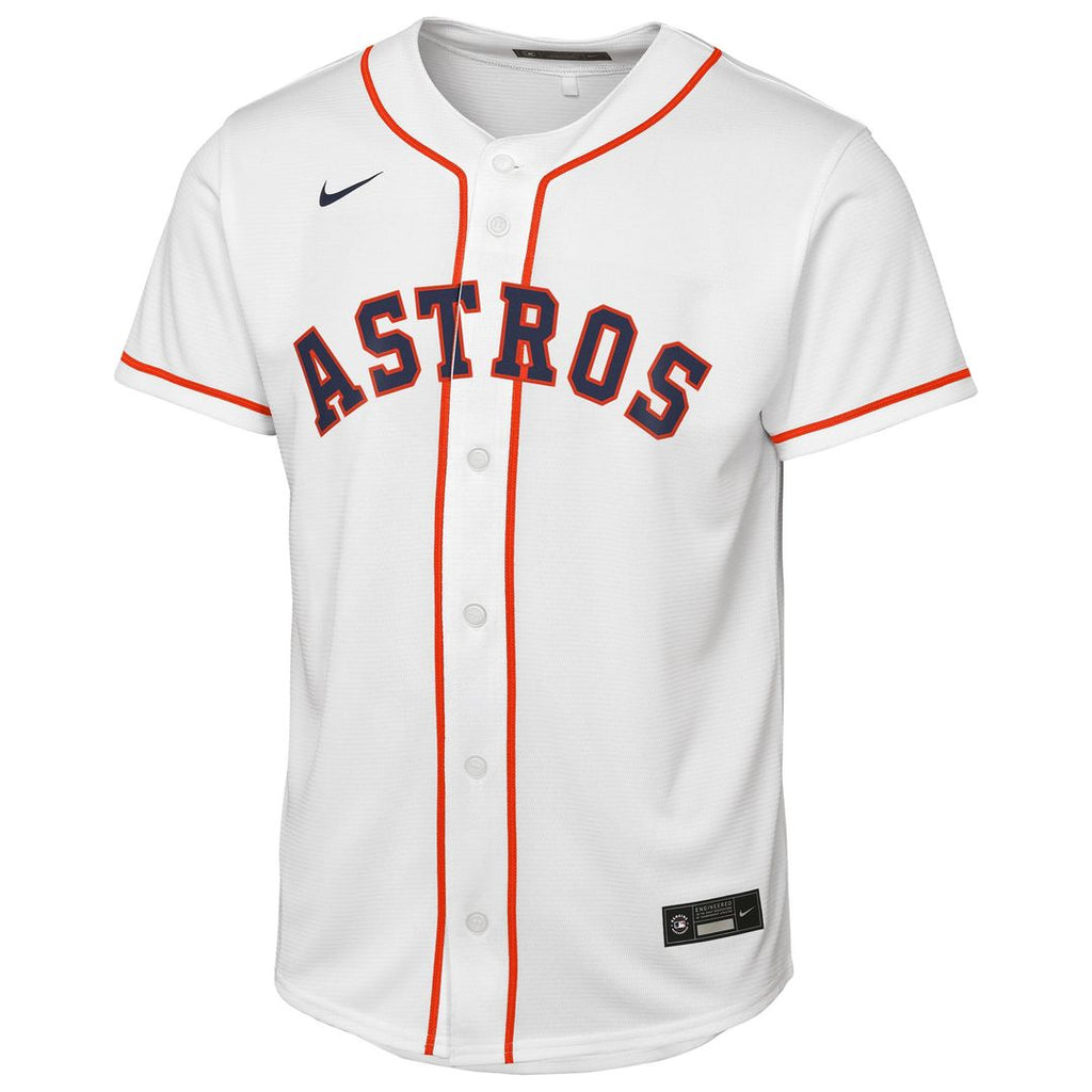Houston Astros Nike Youth Home Replica Jersey - White | MLB Fan Gear