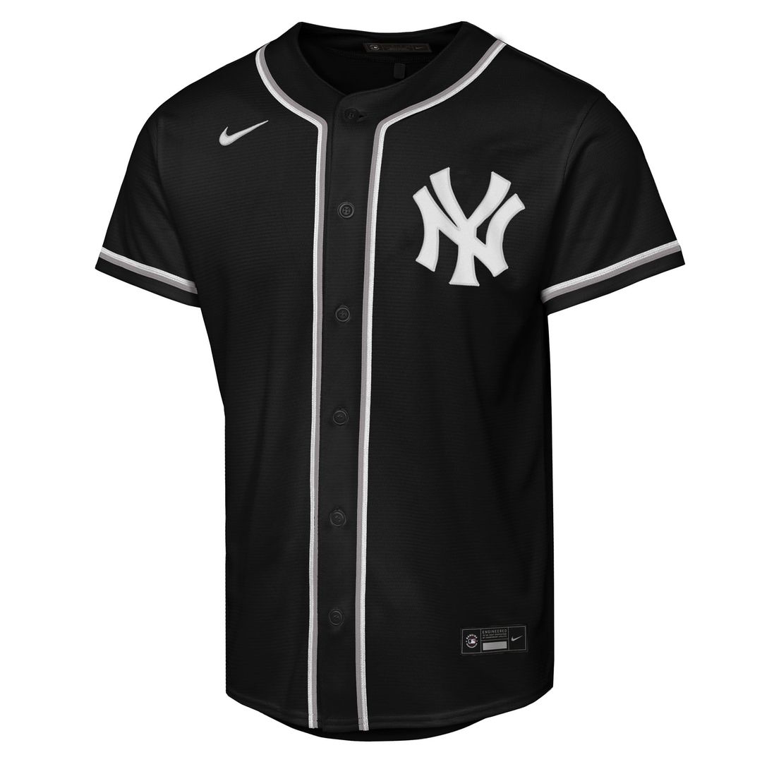 Aaron Judge New York Yankees Nike Youth Fashion Replica Player Jersey - Black | MLB Fan Gear