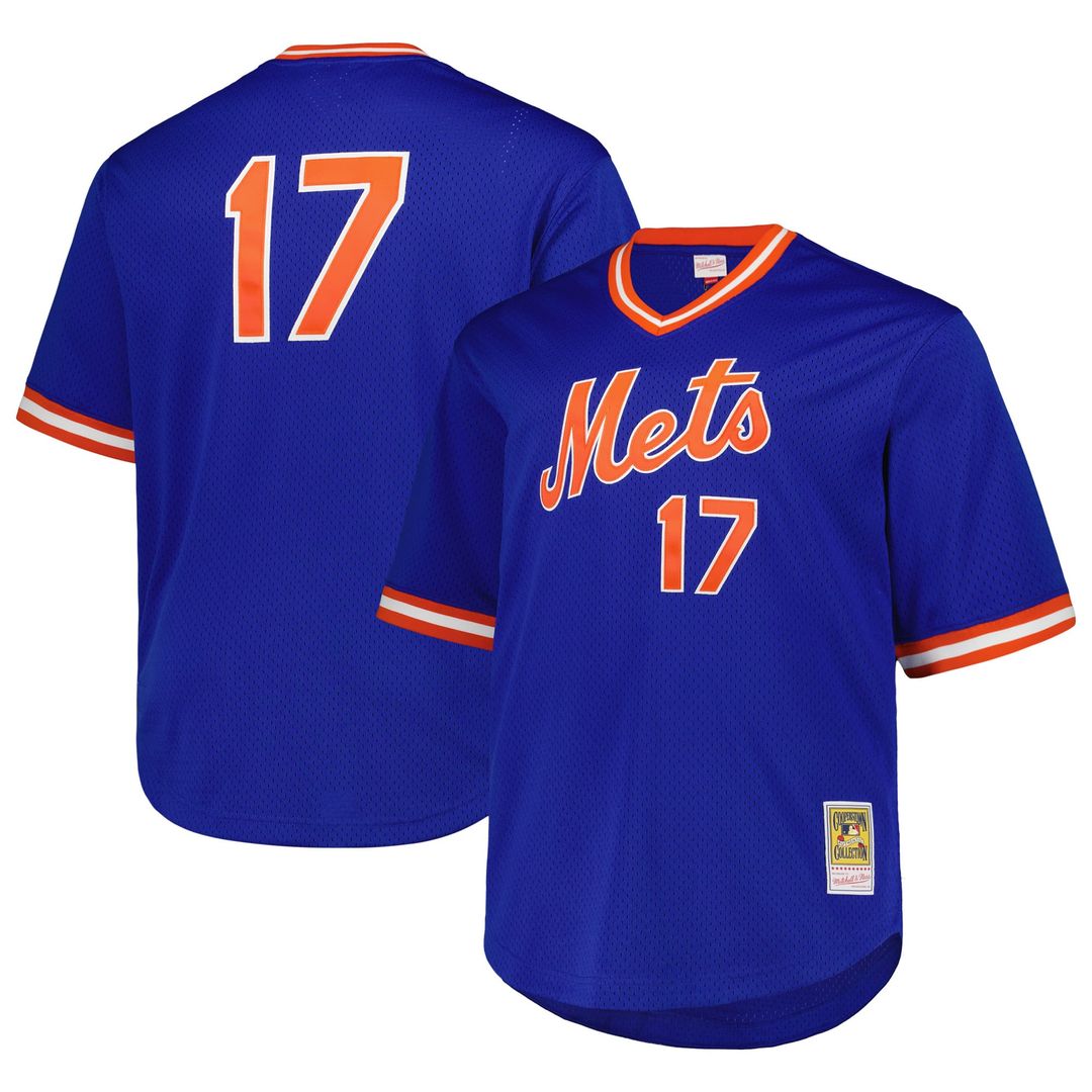 Keith Hernandez New York Mets Mitchell & Ness 1986 Cooperstown Collection Mesh Pullover Jersey - Royal | MLB Fan Gear