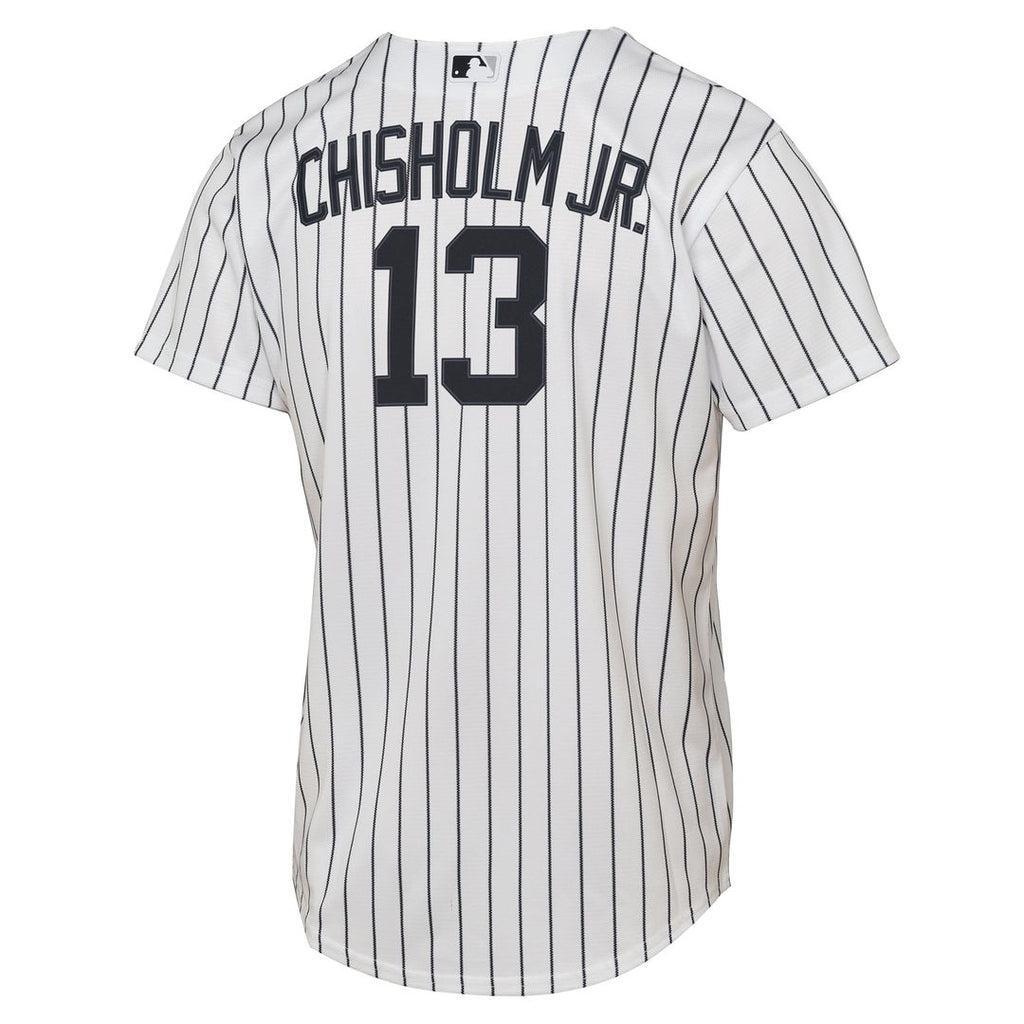 Jazz Chisholm Jr. New York Yankees Nike Youth Home Replica Jersey - White | MLB Fan Gear