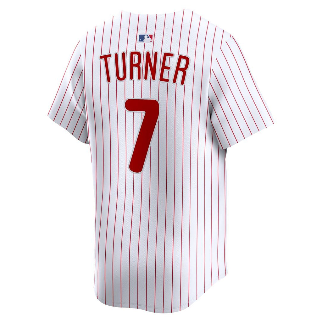 Trea Turner Philadelphia Phillies Nike Home Limited Player Jersey - White | MLB Fan Gear