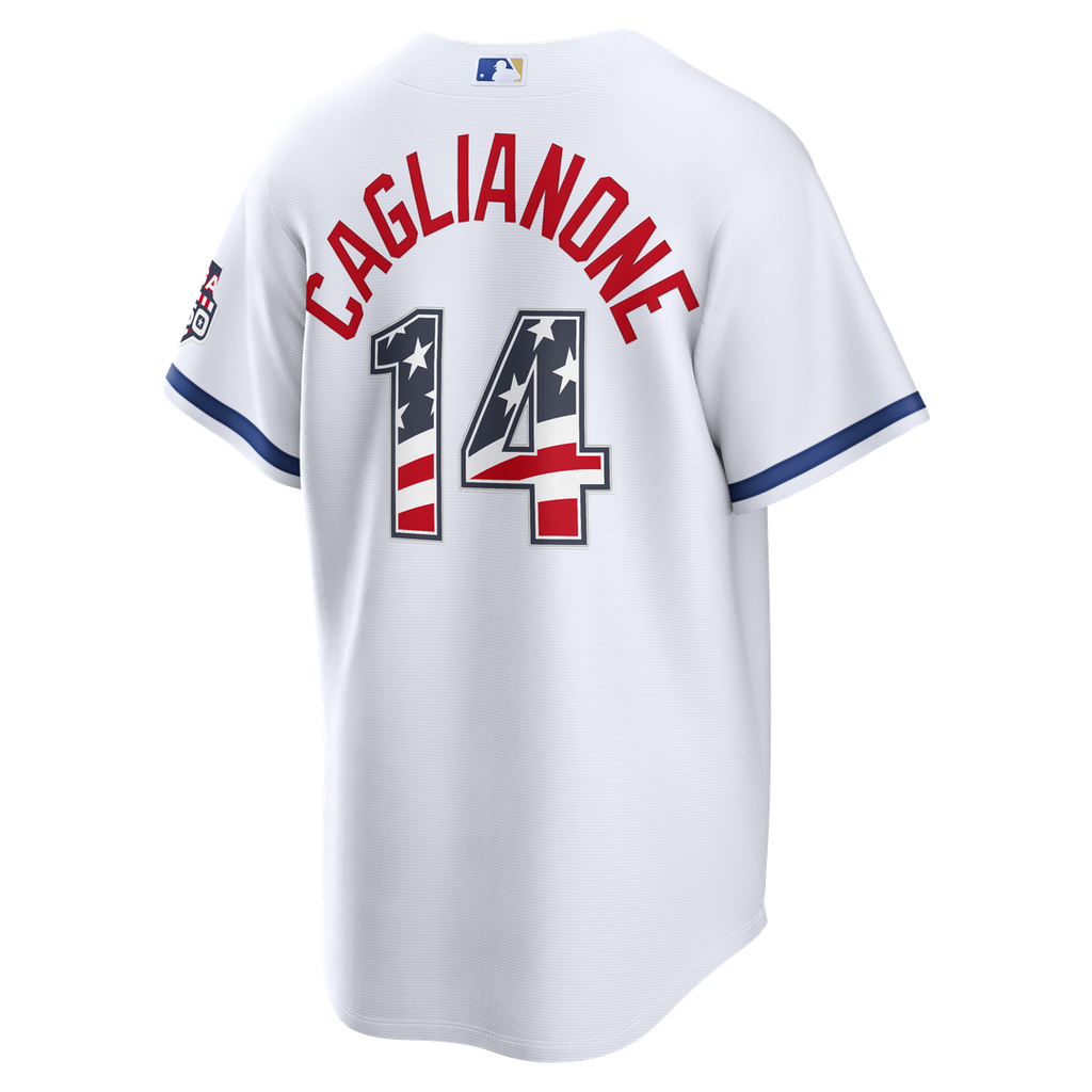 Jac Caglianone Kansas City Royals Nike USA 250 Fourth of July Home Stadium Jersey - White | MLB Fan Gear