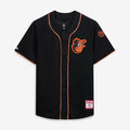 Baltimore Orioles Stitches Team Color Full-Button Fashion Jersey - Black | MLB Fan Gear