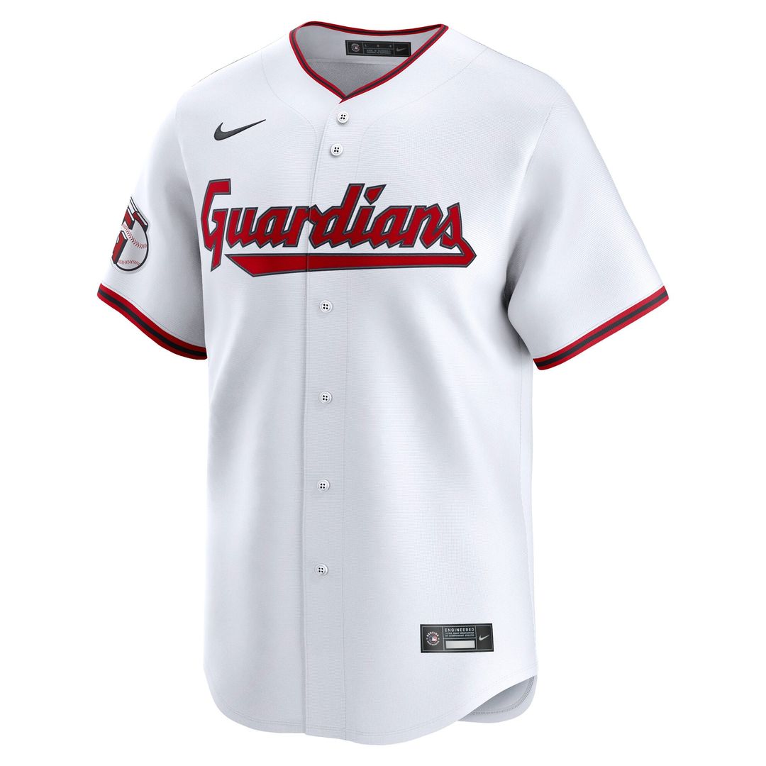 Triston McKenzie Cleveland Guardians Nike Home Limited Player Jersey - White | MLB Fan Gear