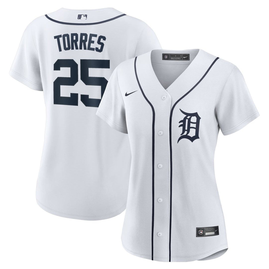 Gleyber Torres Detroit Tigers Nike Women's Home Replica Jersey - White | MLB Fan Gear