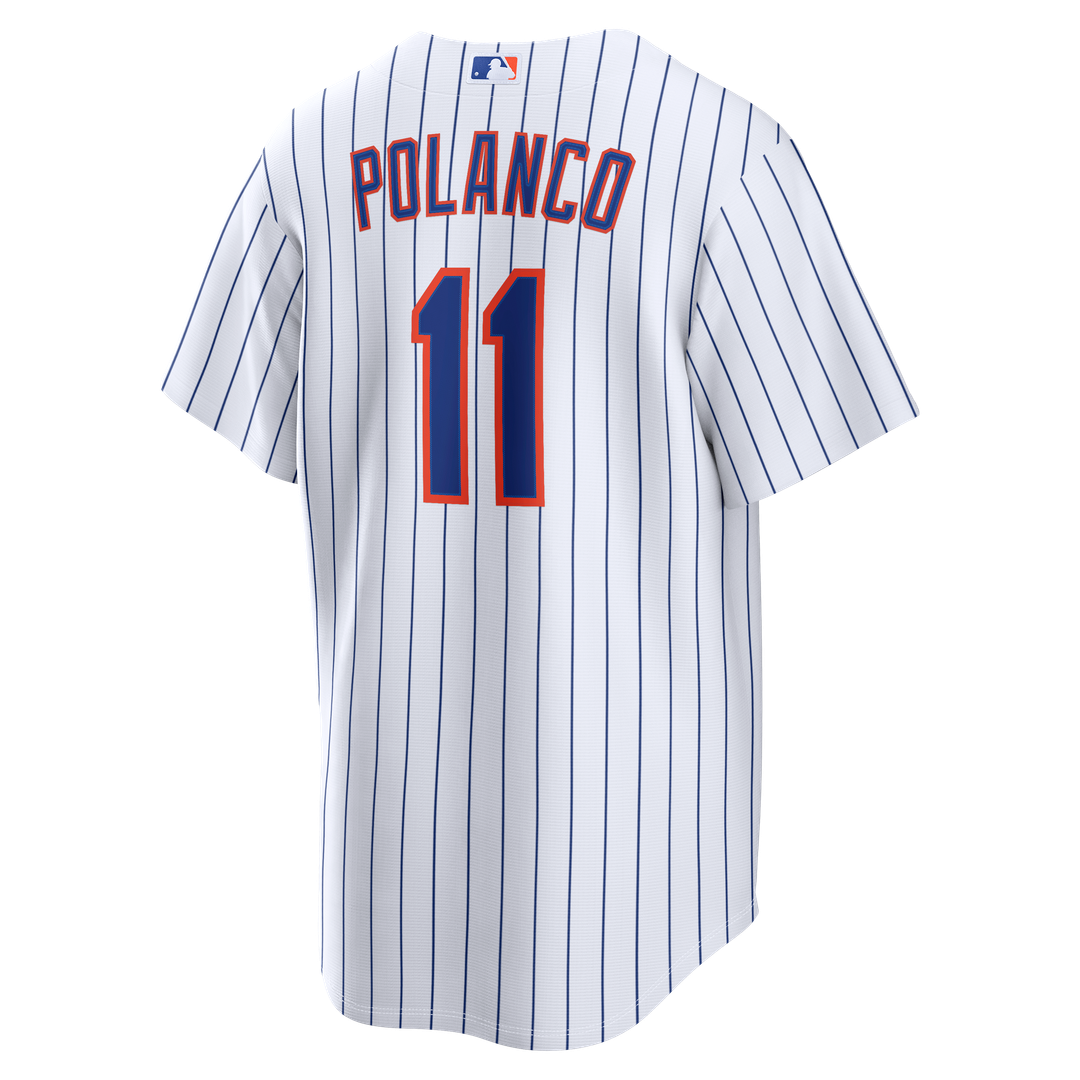 Jorge Polanco New York Mets Nike Home Replica Jersey - White | MLB Fan Gear