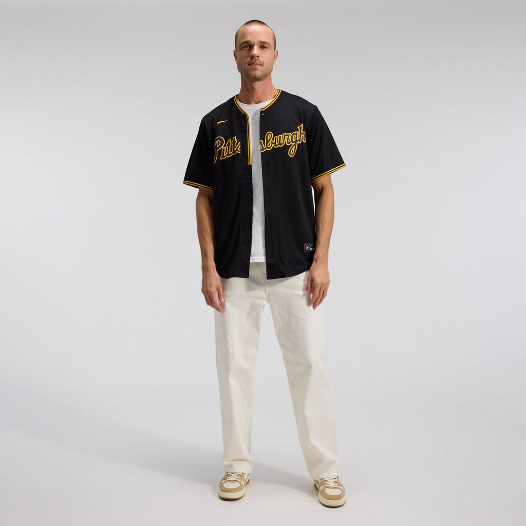 Pittsburgh Pirates Nike Alternate Replica Team Jersey - Black | MLB Fan Gear